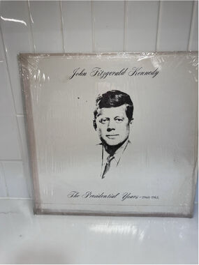 John Fitzgerald Kennedy The Presidential Years 1960-1963 Vintage Record Vinyl LP